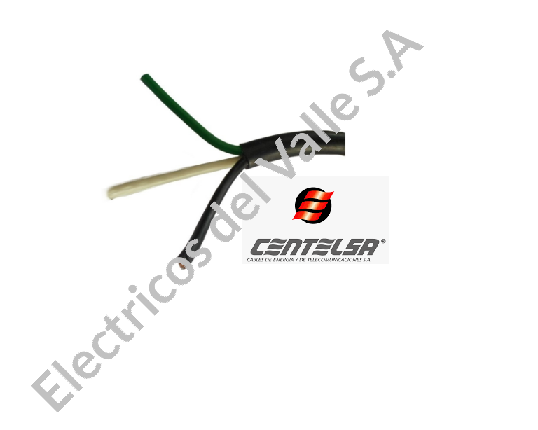 CABLE CU ENCAUCHETADO 3X16 AWG 600V