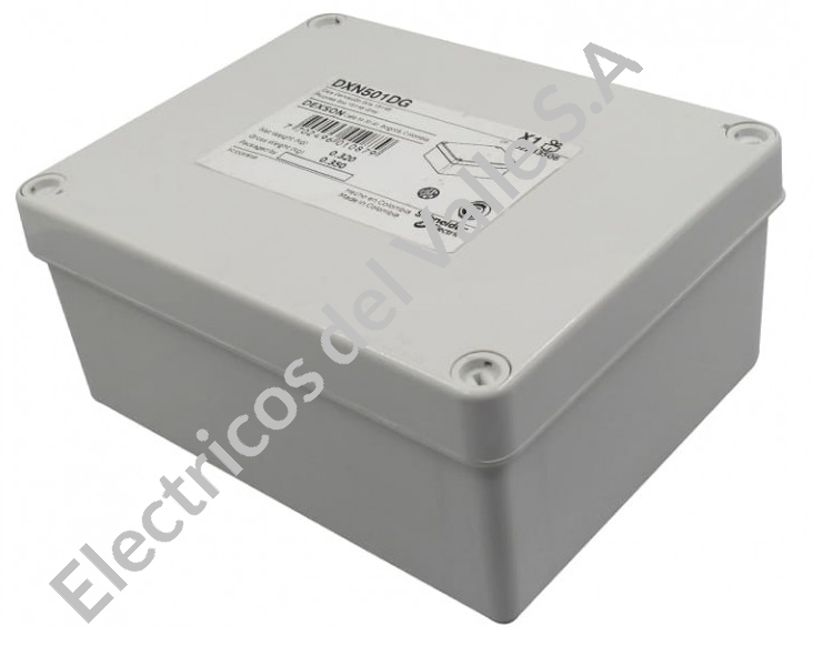 CAJA EMPALME PLASTICA 18X14X8CM IP55  DEXSON