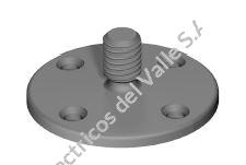 BASE PARA SOPORTE ANILLO OBO CLIC SIN ADHESIVO OBO BETTERMAN