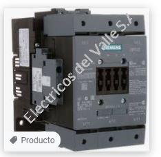 CONTACTOR 115A AC3 220V 2NA+2 SIEMENS