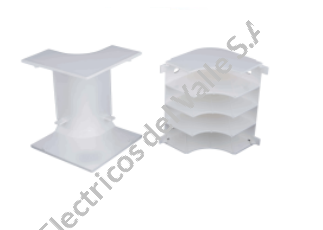 ANGULO INTERNO 100X45 MM  BLANCO 5 DEXSON