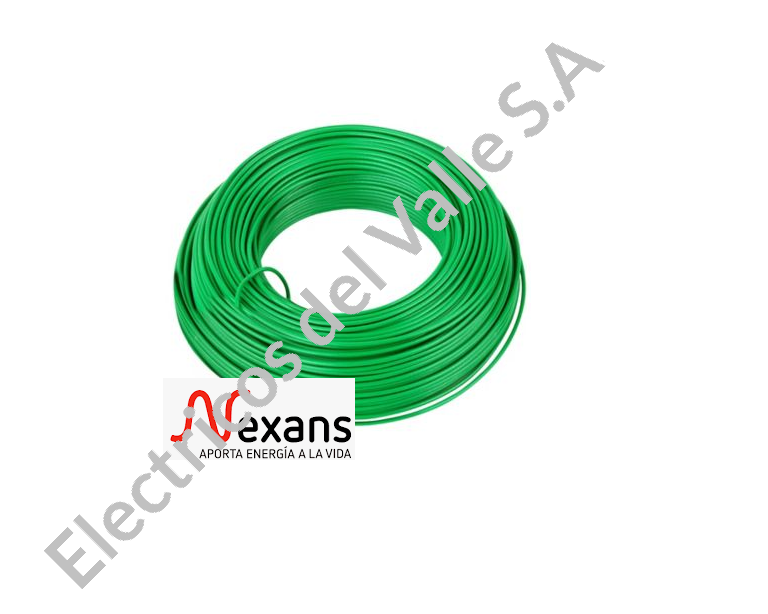 CABLE CU 12 VERDE LIBRE DE HALOGENO