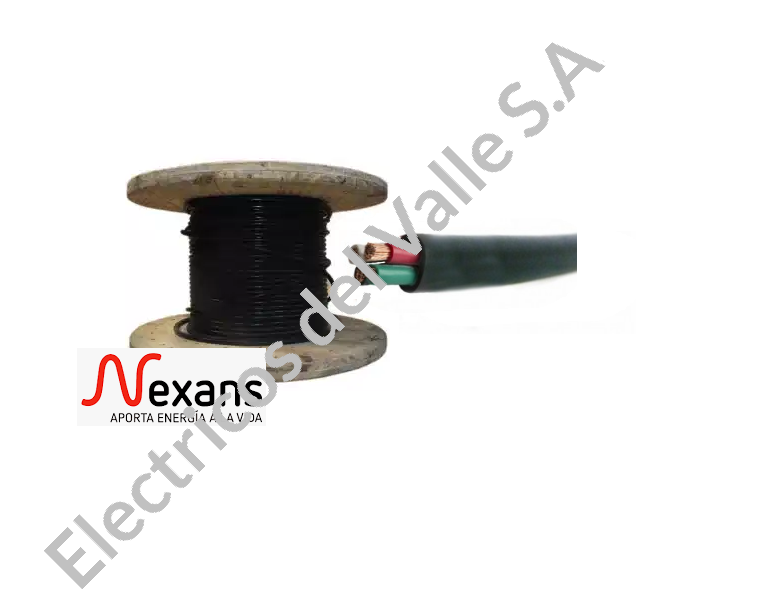 CABLE CU ENCAUCHETADO 4X16 AWG 600V